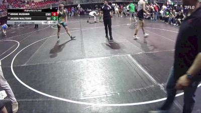 160 lbs Cons. Round 3 - Eddie Rusher, Chase County Wrestling Club vs Jaxen Walters, Syracuse Mat Club