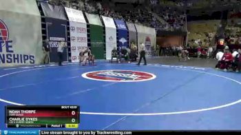 113 Class 4 lbs Cons. Semi - Noah Thorpe, Fort Osage vs Charlie Dykes, Lee`s Summit North
