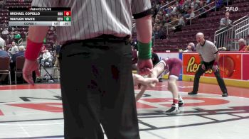 121 lbs Consi 1 - Michael Copello, Ridgway vs Waylon Waite, Reynolds