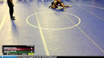 126 lbs Champ. Round 1 - Andrew Fazeli, Royal High School Wrestling vs Peter Aguilar, California