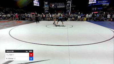 175 lbs Rnd Of 128 - Lucas Vail, MI vs Kolton Clever, OH