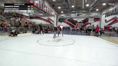 140 lbs Round 5 - Samantha Shang, Etiwanda vs Kaitlyn Castillo, Beaumont
