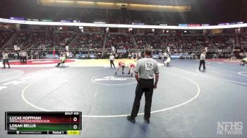 II-116 lbs Quarterfinal - Lucas Hoffman, Odessa Montour/Watkins Glen vs Logan Bellis, Tioga