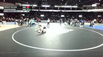 150 lbs Cons. Round 2 - Brandon Major, Tumwater vs Bradley Holland, Sumner