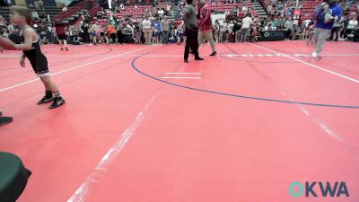 55 lbs Consi Of 8 #2 - Jett Elledge, Prime Wrestling vs Huxley Sullivan, Blackwell Wrestling Club