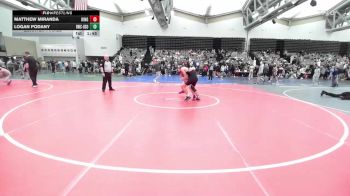 140-I lbs Quarterfinal - Matthew Miranda, Kingsway vs Logan Podany, Ruthless WC