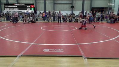 135 lbs Final - Cole Clifford, Hermon vs Gage Hutchison, Mercersburg