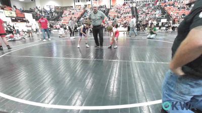 67 lbs Rr Rnd 1 - Everett Luxton, Raw Wrestling Club vs Copper Dewey, Tulsa Blue T Panthers