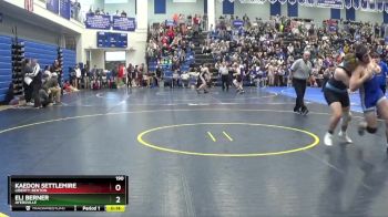 190 lbs Cons. Round 2 - Eli Berner, AYERSVILLE vs Kaedon Settlemire, LIBERTY-BENTON
