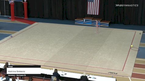 Katrina Sinkevic - Hoop - 2021 Rhythmic Elite Qualifier