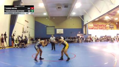 138 lbs Cons. Round 2 - Ruben Reyes, Chino Hills vs Mabilangan Matthew, Kennedy