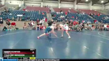 195 lbs Quarterfinals (8 Team) - Robert Plympton, Oregon1 vs Tyson Irby-Brownson, NEVADA1