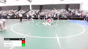 108-H lbs Round Of 16 - Alex Esposito, West Essex vs Joseph Pellicci, Bitetto Trained Wrestling