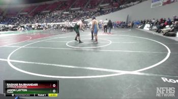 6A-285 lbs Champ. Round 2 - Jason Layton, Tigard vs Raghab Rajbhandari, Jefferson (Portland)