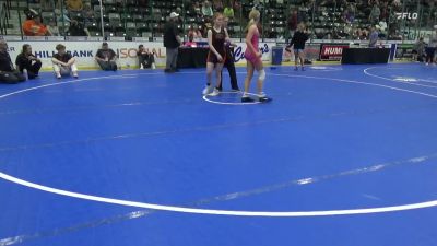 115 lbs Cons. Semis - Lauren Watson, Ubasa Trained vs Eleanora Stoutner, Empire Academy