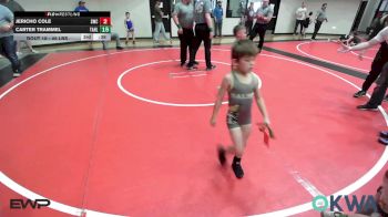 49 lbs Quarterfinal - Keaton Holcomb, Tahlequah Wrestling Club vs Michael Cawthorne, Tiger Trained Wrestling