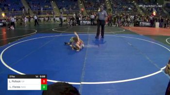 Quarterfinal - Liam Pollock, Top Of The Rock Wrestling Club vs Leticia Flores, Pomona Elite