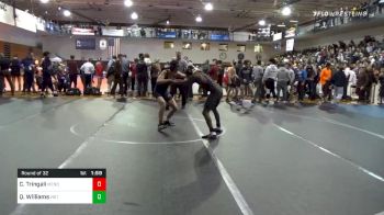 113 lbs Prelims - Christopher Tringali, Mendham vs Quantes Williams, Harry S. Truman