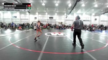 75 lbs Consi Of 8 #2 - Maximus Edler, IL vs Drew Becker, IL