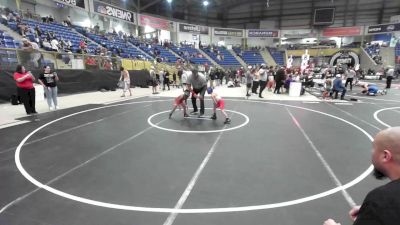 52 lbs Rr Rnd 5 - Nehemiah Rosales, Jefferson Wrestling Club vs Dezmon Lopez, Team Garcia WC
