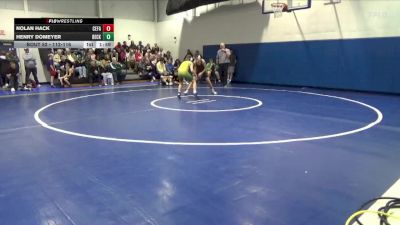 112-116 lbs 1st Place Match - Henry Domeyer, Beckman Catholic vs Nolan Hack, Cedar Falls