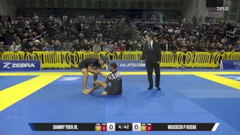 Wojciech P Husak vs Sammy Yuen Jr. 2025 Pan IBJJF Jiu-Jitsu No-Gi Championship