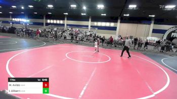 77 lbs Consi Of 4 - Matthew Aviles, Savage House WC vs Isaac Ulibarri, Legends Of Gold LV