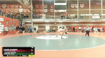 195 lbs Quarterfinal - Jaksen Hatch, Teton High School vs Cache Summers, Madison High School