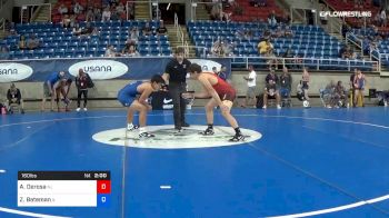 160 lbs Rnd Of 64 - Anthony Derosa, New Jersey vs Zachariah Bateman, Illinois