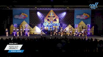 World Elite - Legacy [2023 L3 Junior Day 2] 2023 ASC Queen of the Nile Sandusky Showdown