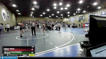 150 lbs Champ. Round 1 - Amiya Trigo, Central vs Delilah Maldonado, Porterville
