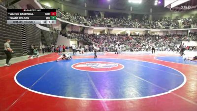144-5A Champ. Round 1 - Aaron Campbell, Creekview vs Slade Wilson, Northside