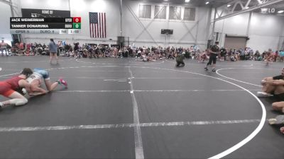 120 lbs Round 3 (4 Team) - Jace Weinerman, GPS Red vs Tanner Donaruma, DURO