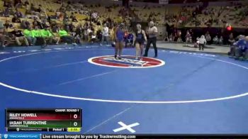 159 lbs Champ. Round 1 - Riley Howell, Brookfield vs Iasiah Turrentine, Harrisonville