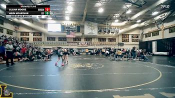 105 lbs 3rd Place Match - Lillian Moore, Branson vs Heidi McArthur, Seckman