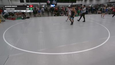 144 lbs Champ. Rd Of 64 - Jackson Brock, Kaiju Grappling Syndicate vs James Ruiz, Esperanza High School Wrestling