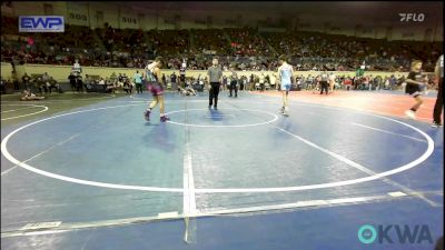 92 lbs Round Of 16 - Benjamin Armstrong, Collinsville Cardinal Youth Wrestling vs Jaxon McDaniel, Bristow Youth Wrestling