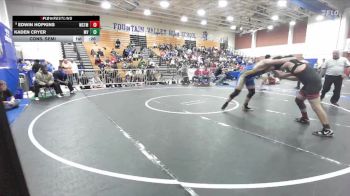 215 lbs Cons. Semi - Edwin Hopkins, Westminster vs Kaden Cryer, Moreno Valley