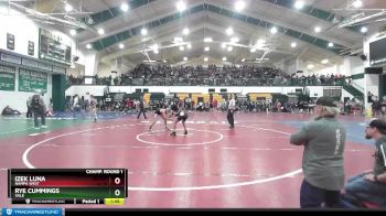 105 lbs Champ. Round 1 - Rye Cummings, Vale vs Izek Luna, Nampa West