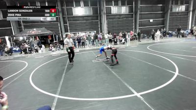 74 lbs Rr Rnd 3 - Landon Gonzales, Thundercats WC vs Zeke Pina, Sunnyside WC