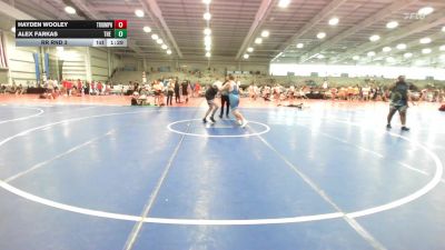 220 lbs Rr Rnd 3 - Hayden Wooley, Triumph Blue vs Alex Farkas, The Fort Hammers