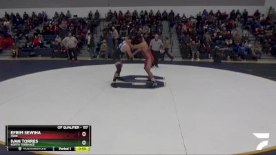 157 lbs Cons. Round 1 - Ivan Torres, North Torrance vs Efrim Sewiha, CSDR