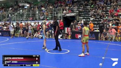 78 lbs Champ. Round 1 - Austin Armstrong, ID vs Wyatt Jones, AR