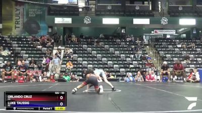 63 lbs 1st Place Match - Orlando Cruz, CA vs Luke Taussig, KS