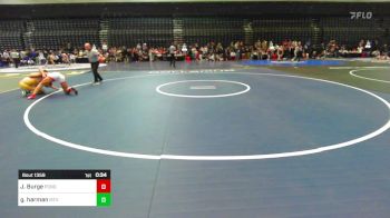 132 lbs Consi Of 16 #2 - Jaylen Burge, Ponderosa vs Glade Harman, Mountain View (UT)