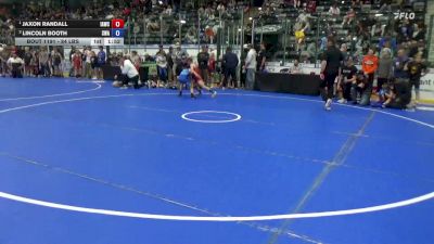 84 lbs Champ. Round 3 - Jaxon Randall, Immortal Athletics Wrestling Club vs Lincoln Booth, Sebolt Wrestling Academy
