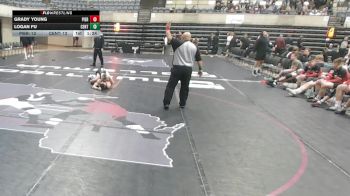 133 lbs Finals (8 Team) - Logan Fu, Centennial, MN vs Grady Young, Pierz, MN