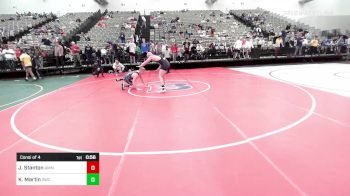 197-A lbs Consi Of 4 - Johnny Stanton, AMERICAN MMA AND WRESTLING vs Kyler Martin, Grainhouse Wrestling Club