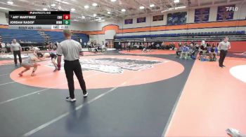 133 lbs Semifinal - Art Martinez, Case Western Reserve vs Jordan Rasof, Wisconsin-Whitewater