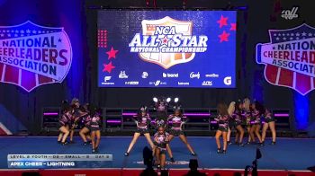 Apex Cheer - Lightning [2026 L2 Youth - D2 - Small - B Day 2] 2026 NCA All-Star National Championship